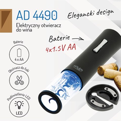 Elektryczny otwieracz do wina