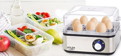 Jajowar - AUTOMATO DO GOTOWANIA JAJEK 8 sztuk 800W ADLER