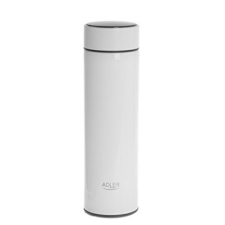 Termos LED 473ml biały