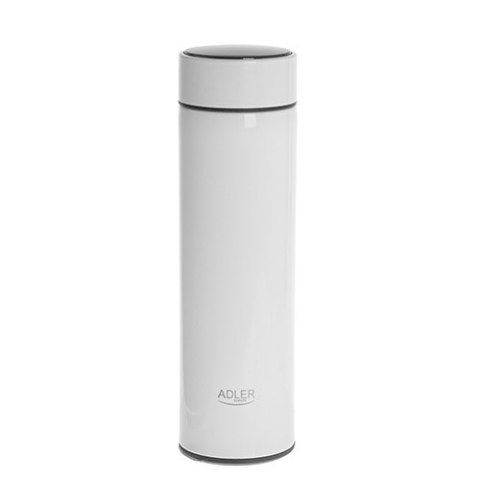 Termos LED 473ml biały