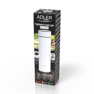 Termos LED 473ml biały
