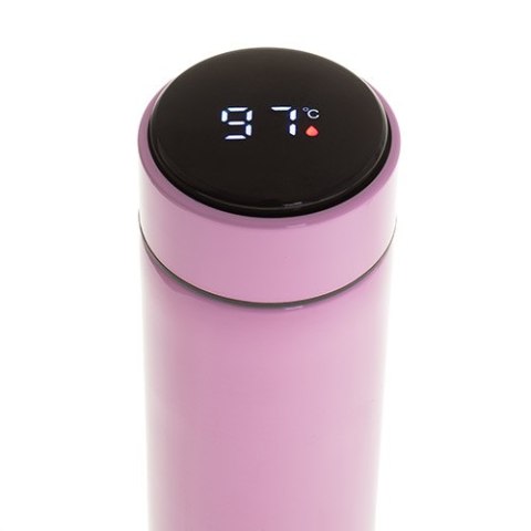 Termos LED 473ml różowy