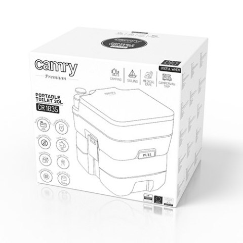 Toaleta turystyczna 20 L