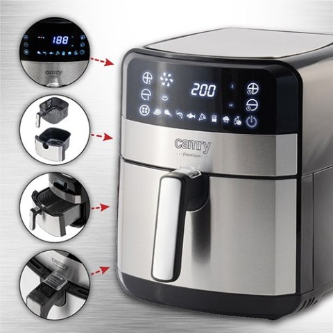 FRYTKOWNICA BEZTŁUSZCZOWA 9 PROGRAMÓW 5L XXL 2500W - Airfryer FRYTKOWNICA BEZTŁUSZCZOWA 9 PROGRAMÓW 5L XXL 2500W - Airfryer