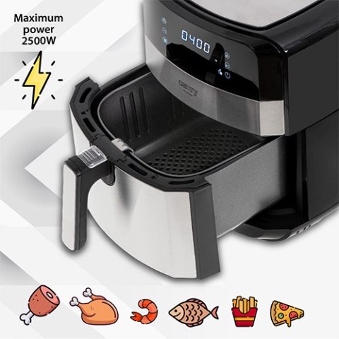 FRYTKOWNICA BEZTŁUSZCZOWA 9 PROGRAMÓW 5L XXL 2500W - Airfryer FRYTKOWNICA BEZTŁUSZCZOWA 9 PROGRAMÓW 5L XXL 2500W - Airfryer