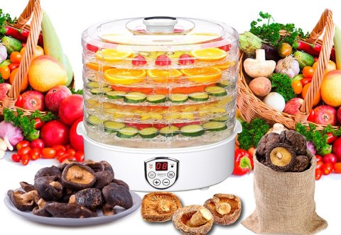 Suszarka do grzybów, ziół i żywności - dehydrator