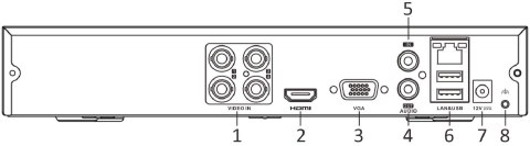 Rejestrator 5w1 Hilook by Hikvision 4 kanały DVR-4CH-4MP Rejestrator 5w1 Hilook by Hikvision 4 kanały DVR-4CH-4MP
