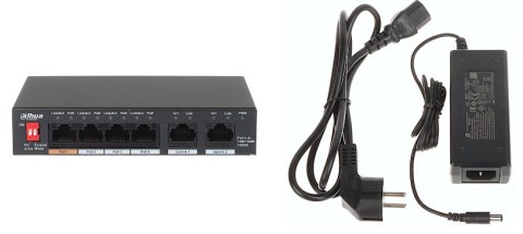 SWITCH DAHUA PFS3006-4GT-60-V2 SWITCH DAHUA PFS3006-4GT-60-V2