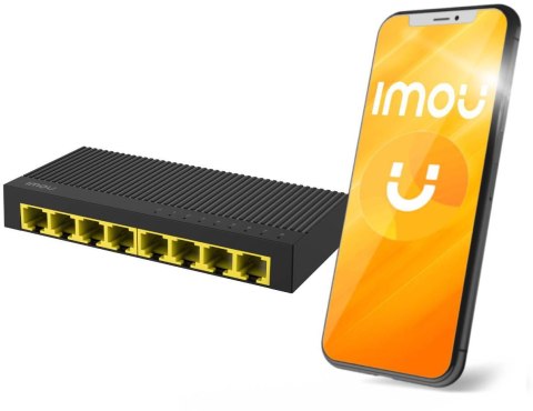 Switch Imou 8-portowy SG108C plastikowa obudowa Switch Imou 8-portowy SG108C plastikowa obudowa