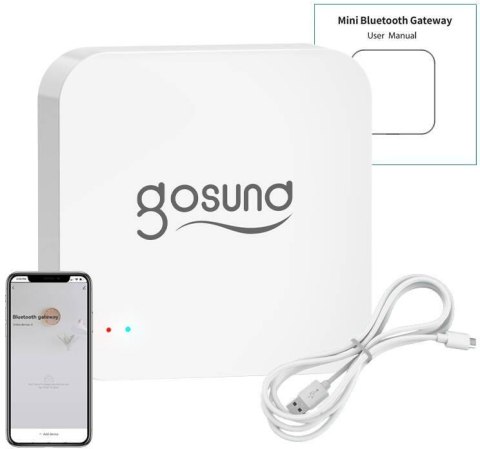 Inteligentna bramka Gosund G2 BLE, WiFi Mesh z alarmem Inteligentna bramka Gosund G2 BLE, WiFi Mesh z alarmem