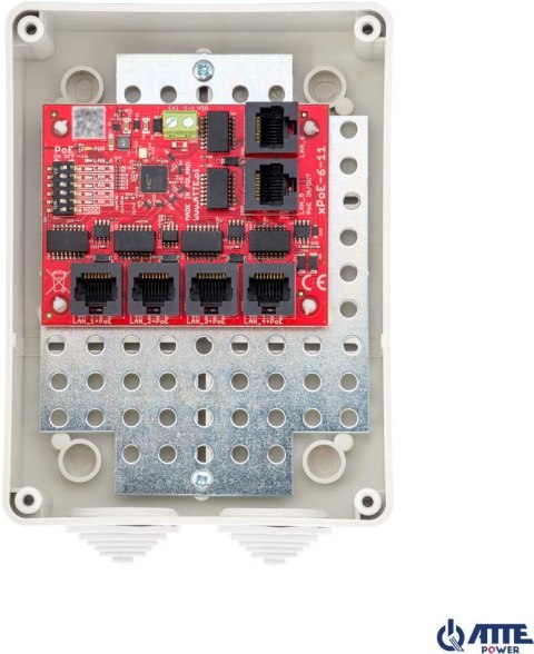 SWITCH 6-PORTOWY POE ATTE xPoE-6-11-S3 SWITCH 6-PORTOWY POE ATTE xPoE-6-11-S3