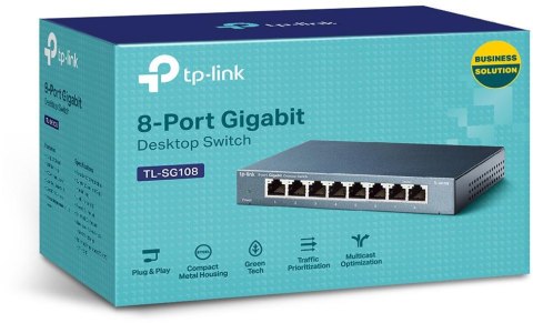 SWITCH TP-LINK TL-SG108 SWITCH TP-LINK TL-SG108