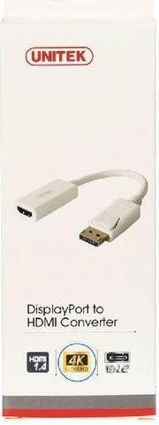 Unitek Y-6332 adapter DisplayPort-HDMI 4K Unitek Y-6332 adapter DisplayPort-HDMI 4K