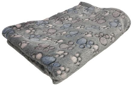 KOC POLAROWY W CIEMNE ŁAPKI 70x50cm KOC POLAROWY W CIEMNE ŁAPKI 70x50cm