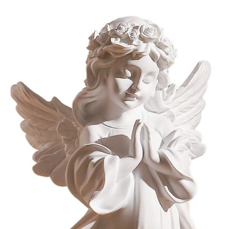 FIGURKA DEKORACYJNA ANIOŁ 20cm BIAŁY ANIOŁEK FIGURKA DEKORACYJNA ANIOŁ 20cm BIAŁY ANIOŁEK