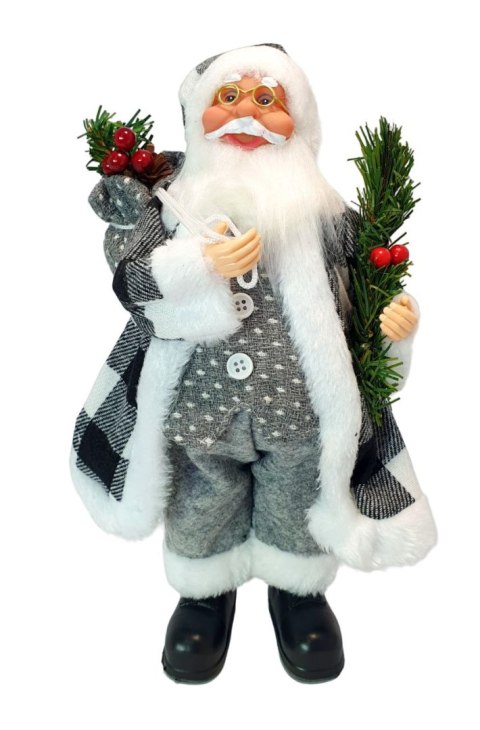 Świąteczna figurka Mikołaja 30 cm – wyjątkowa dekoracja na Boże Narodzenie Świąteczna figurka Mikołaja 30 cm – wyjątkowa dekoracja na Boże Narodzenie