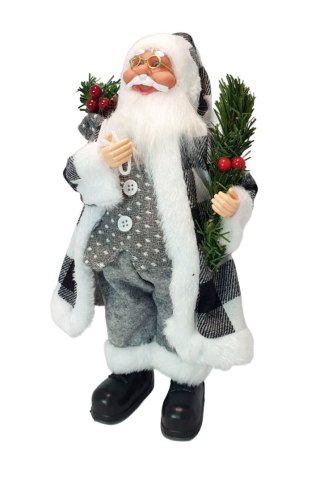 Świąteczna figurka Mikołaja 30 cm – wyjątkowa dekoracja na Boże Narodzenie