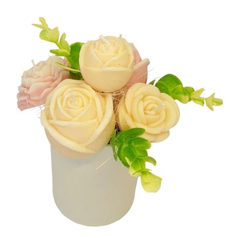 BUKIET ZE ŚWIEC SOJOWYCH CANDLE BOX PREZENT ŚLUBNY URODZINOWY JUBILEUSZOWY BUKIET ZE ŚWIEC SOJOWYCH CANDLE BOX PREZENT ŚLUBNY URODZINOWY JUBILEUSZOWY