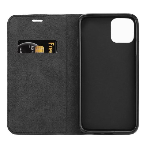 Crong Folio Case - Etui iPhone 11 Pro Max z klapką na magnes (czarny) Crong Folio Case - Etui iPhone 11 Pro Max z klapką na magnes (czarny)
