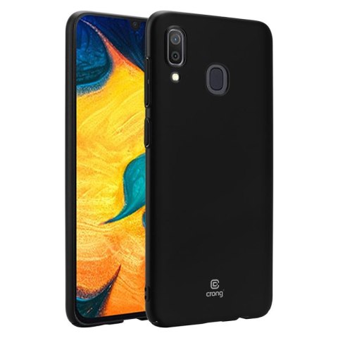 Crong Smooth Skin - Etui Samsung Galaxy A30 (czarny) Crong Smooth Skin - Etui Samsung Galaxy A30 (czarny)