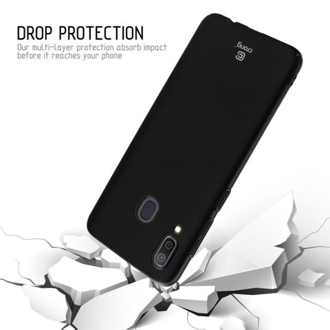 Crong Smooth Skin - Etui Samsung Galaxy A30 (czarny) Crong Smooth Skin - Etui Samsung Galaxy A30 (czarny)