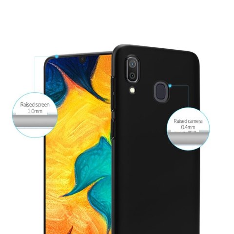 Crong Smooth Skin - Etui Samsung Galaxy A30 (czarny) Crong Smooth Skin - Etui Samsung Galaxy A30 (czarny)