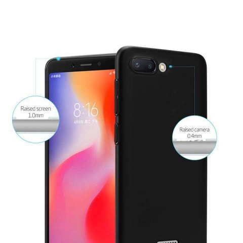 Crong Smooth Skin - Etui Xiaomi Redmi 6A (czarny) Crong Smooth Skin - Etui Xiaomi Redmi 6A (czarny)