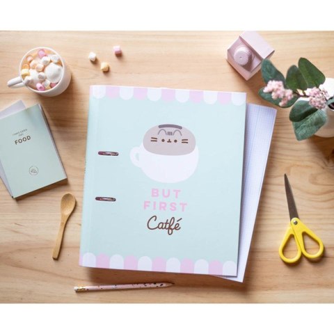 Pusheen - Segregator z kolekcji Foodie (2 ringi, gumka) Pusheen - Segregator z kolekcji Foodie (2 ringi, gumka)