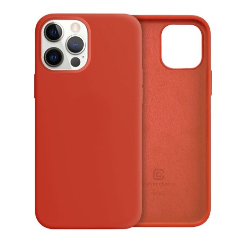 Crong Color Cover - Etui iPhone 12 / iPhone 12 Pro (czerwony) Crong Color Cover - Etui iPhone 12 / iPhone 12 Pro (czerwony)