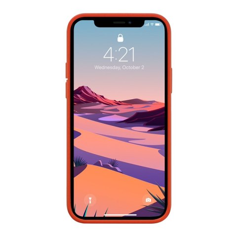 Crong Color Cover - Etui iPhone 12 / iPhone 12 Pro (czerwony) Crong Color Cover - Etui iPhone 12 / iPhone 12 Pro (czerwony)