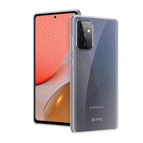 Crong Crystal Slim Cover - Etui Samsung Galaxy A72 (przezroczysty) Crong Crystal Slim Cover - Etui Samsung Galaxy A72 (przezroczysty)
