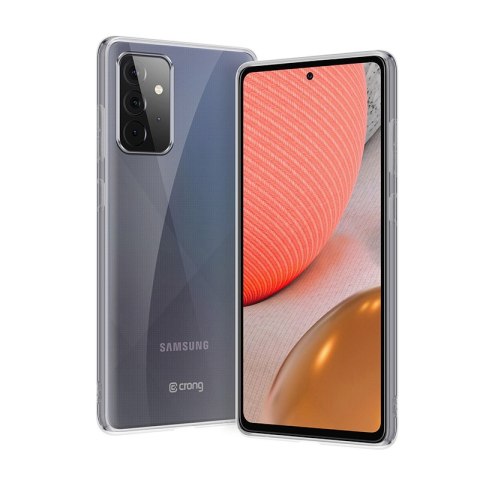 Crong Crystal Slim Cover - Etui Samsung Galaxy A72 (przezroczysty) Crong Crystal Slim Cover - Etui Samsung Galaxy A72 (przezroczysty)