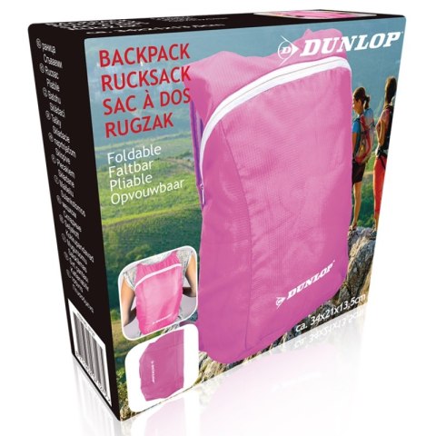 Dunlop - Pokrowiec peleryna na plecak (Różowy) Dunlop - Pokrowiec peleryna na plecak (Różowy)
