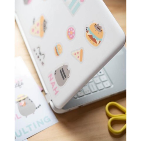 Pusheen - Zestaw 16 naklejek na laptopa / smartfona z kolekcji Foodie Pusheen - Zestaw 16 naklejek na laptopa / smartfona z kolekcji Foodie