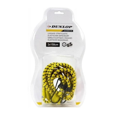 Dunlop - Gumy do mocowania bagażu 2x150cm (Żołty) Dunlop - Gumy do mocowania bagażu 2x150cm (Żołty)