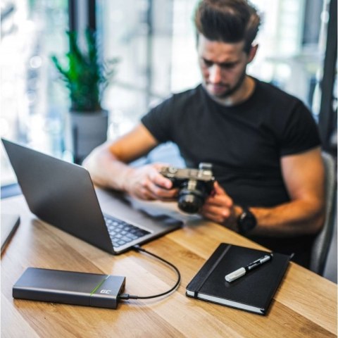 Green Cell PowerPlay Ultra - Power Bank 26800 mAh 128W 4-portowy Green Cell PowerPlay Ultra - Power Bank 26800 mAh 128W 4-portowy