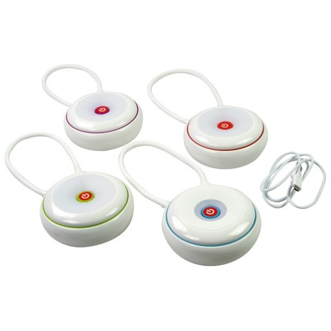 Grundig - Składana lampka biurowa LED 15cm (pomarańczowy) Grundig - Składana lampka biurowa LED 15cm (pomarańczowy)