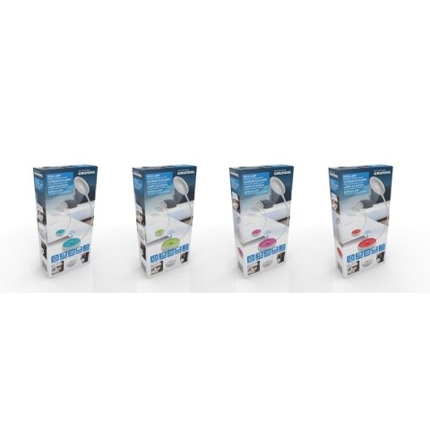 Grundig - Składana lampka biurowa LED 15cm (pomarańczowy) Grundig - Składana lampka biurowa LED 15cm (pomarańczowy)