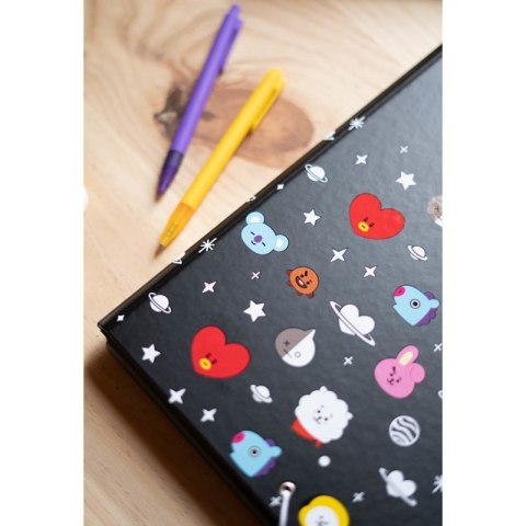 Line Friends BT21 - Folder / teczka z gumką Line Friends BT21 - Folder / teczka z gumką