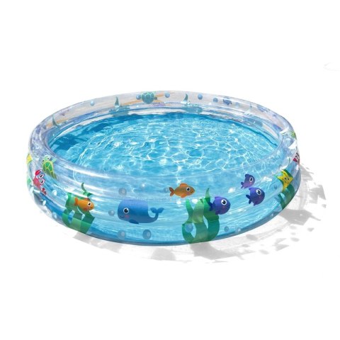 Bestway - Basen dmuchany 152 x 30cm (Przezroczysty) Bestway - Basen dmuchany 152 x 30cm (Przezroczysty)
