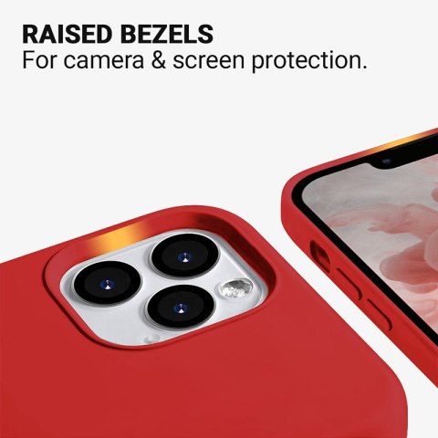 Crong Color Cover - Etui iPhone 13 Pro (czerwony) Crong Color Cover - Etui iPhone 13 Pro (czerwony)