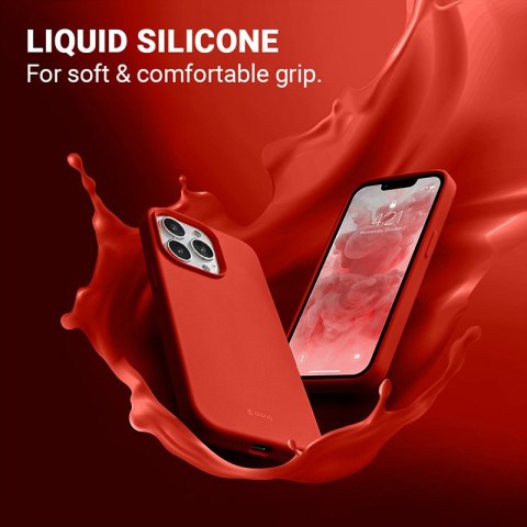 Crong Color Cover - Etui iPhone 13 Pro (czerwony) Crong Color Cover - Etui iPhone 13 Pro (czerwony)