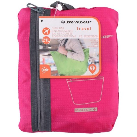 Dunlop - Składana torba na zakupy 21 l (różowy) Dunlop - Składana torba na zakupy 21 l (różowy)
