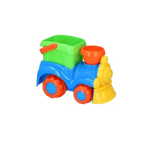 Eddy toys - Zestaw zabawek do piaskownicy 8 el. Pociąg Eddy toys - Zestaw zabawek do piaskownicy 8 el. Pociąg