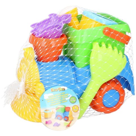 Eddy toys - Zestaw zabawek do piaskownicy 8 el. Pociąg Eddy toys - Zestaw zabawek do piaskownicy 8 el. Pociąg