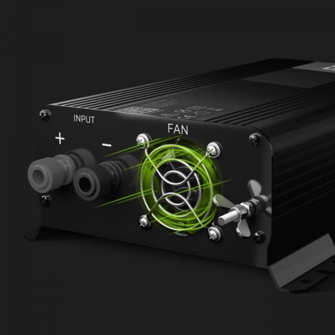 Green Cell - Przetwornica napięcia Inwerter 12V na 230V 300W/600W Czysta sinusoida Green Cell - Przetwornica napięcia Inwerter 12V na 230V 300W/600W Czysta sinusoida