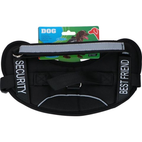 Uprząż / szelki dla psa 50 - 62 cm roz. M (czarny) Uprząż / szelki dla psa 50 - 62 cm roz. M (czarny)