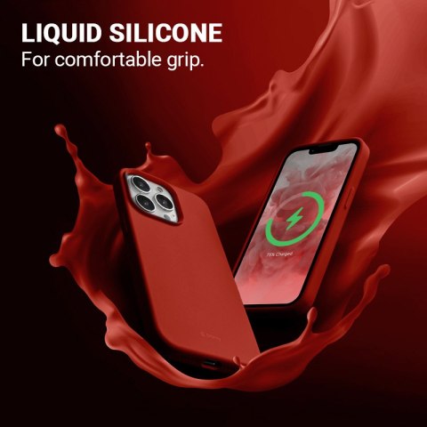 Crong Color Cover Magnetic - Etui iPhone 13 mini MagSafe (czerwony) Crong Color Cover Magnetic - Etui iPhone 13 mini MagSafe (czerwony)
