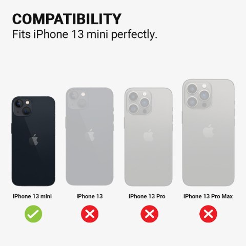 Crong Color Cover Magnetic - Etui iPhone 13 mini MagSafe (czerwony) Crong Color Cover Magnetic - Etui iPhone 13 mini MagSafe (czerwony)