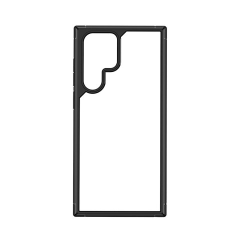 Crong Hybrid Clear Cover - Etui Samsung Galaxy S22 Ultra (czarny) Crong Hybrid Clear Cover - Etui Samsung Galaxy S22 Ultra (czarny)